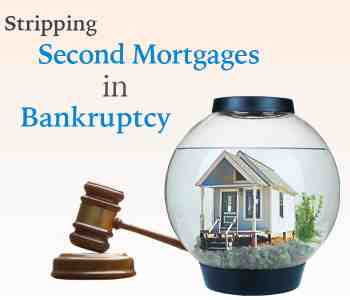 Second lien stripping in bankruptcy