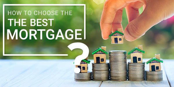 A brief overview of how to choose the best mortgage for you